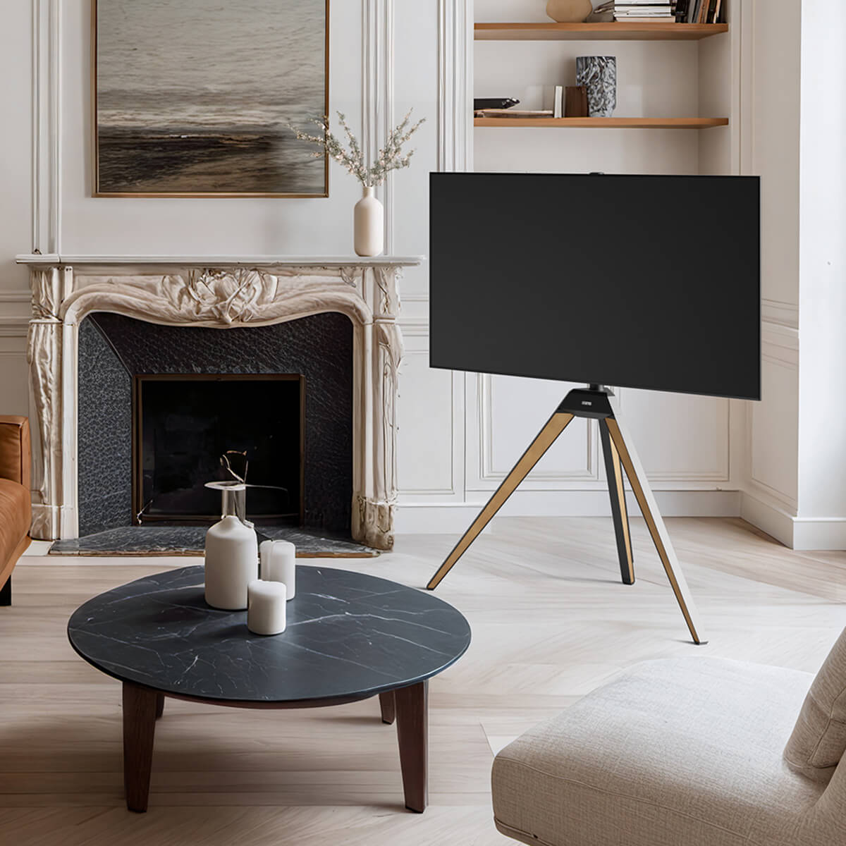corner tv stand