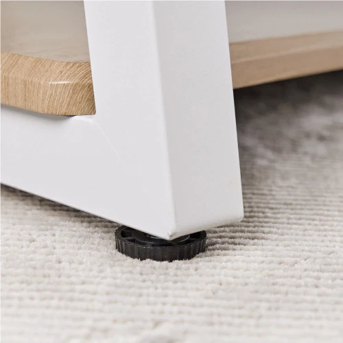 audio rack with feet