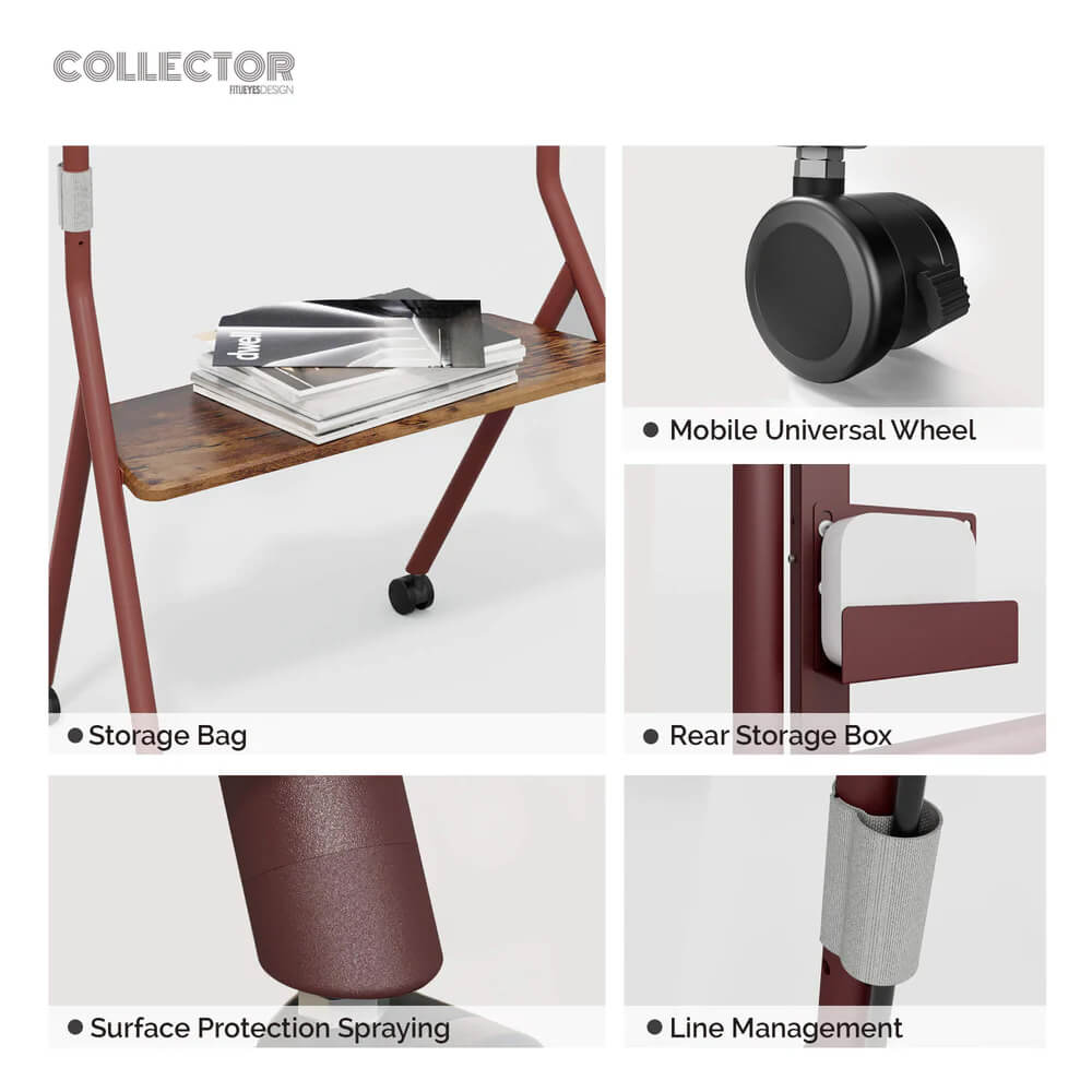 Collector TC78 Floor TV Stand Large Storage