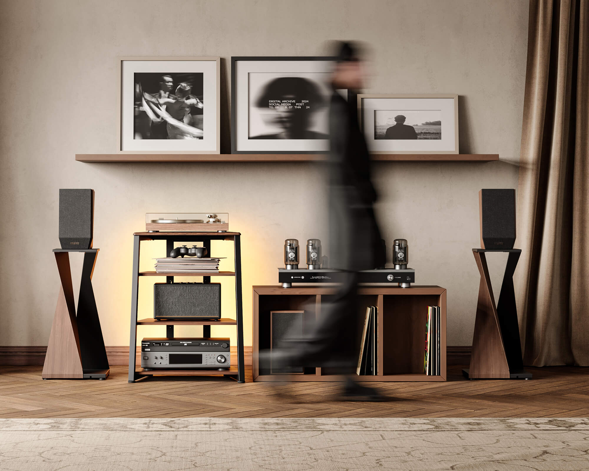 Eiffel V2 AS06 LED Audio Rack