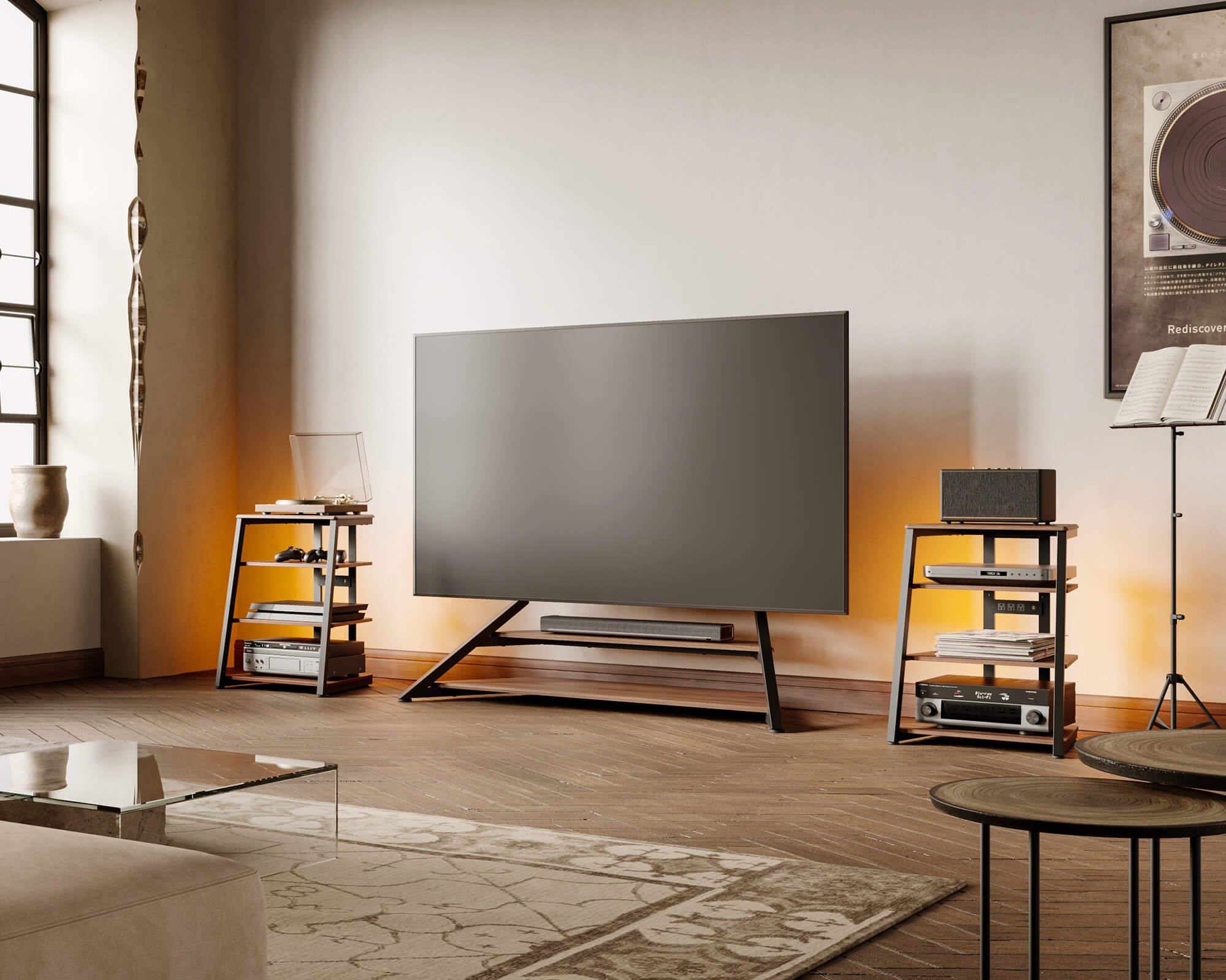 Eiffel V2 AS06 LED Audio Rack