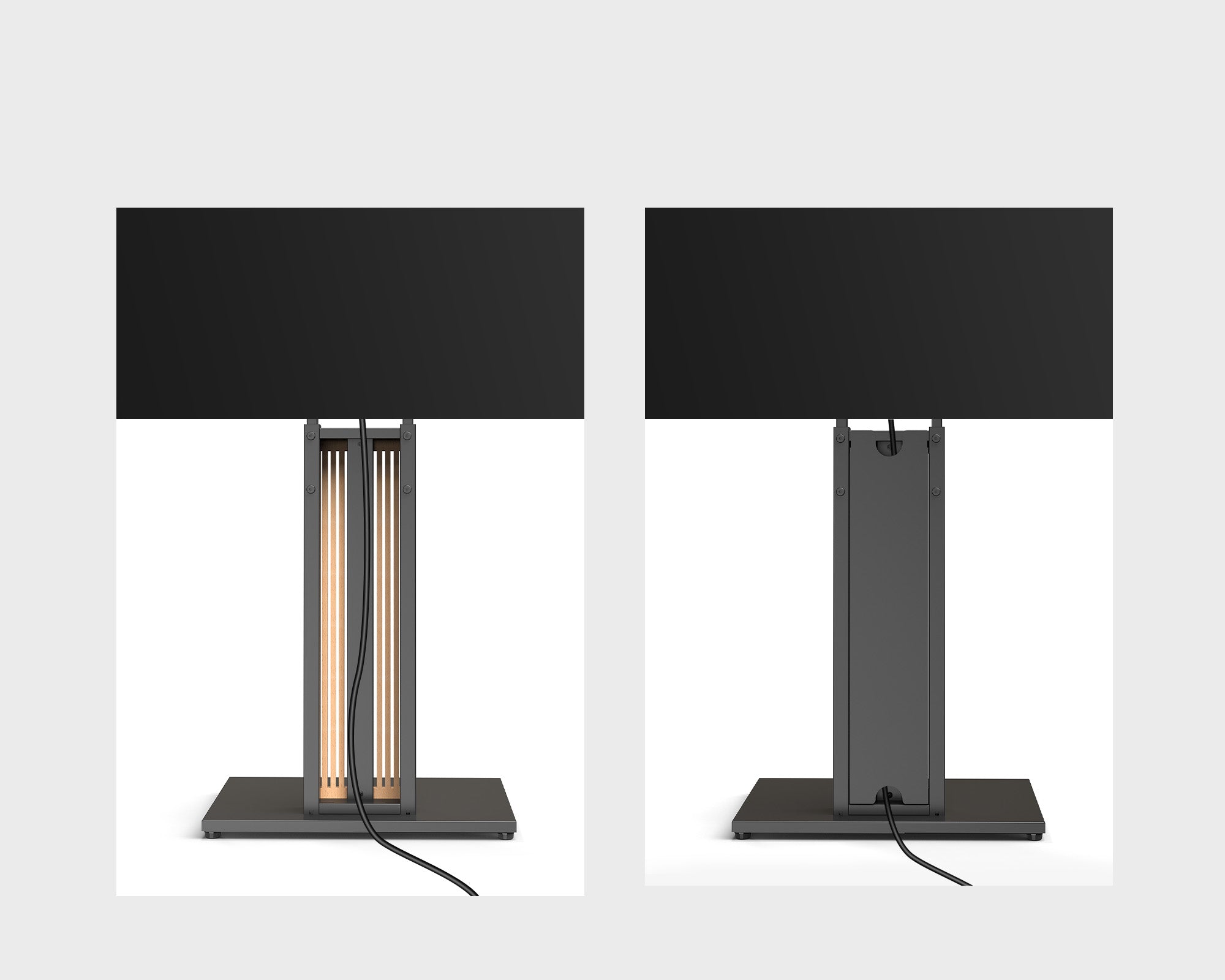 universal tv stand cable management