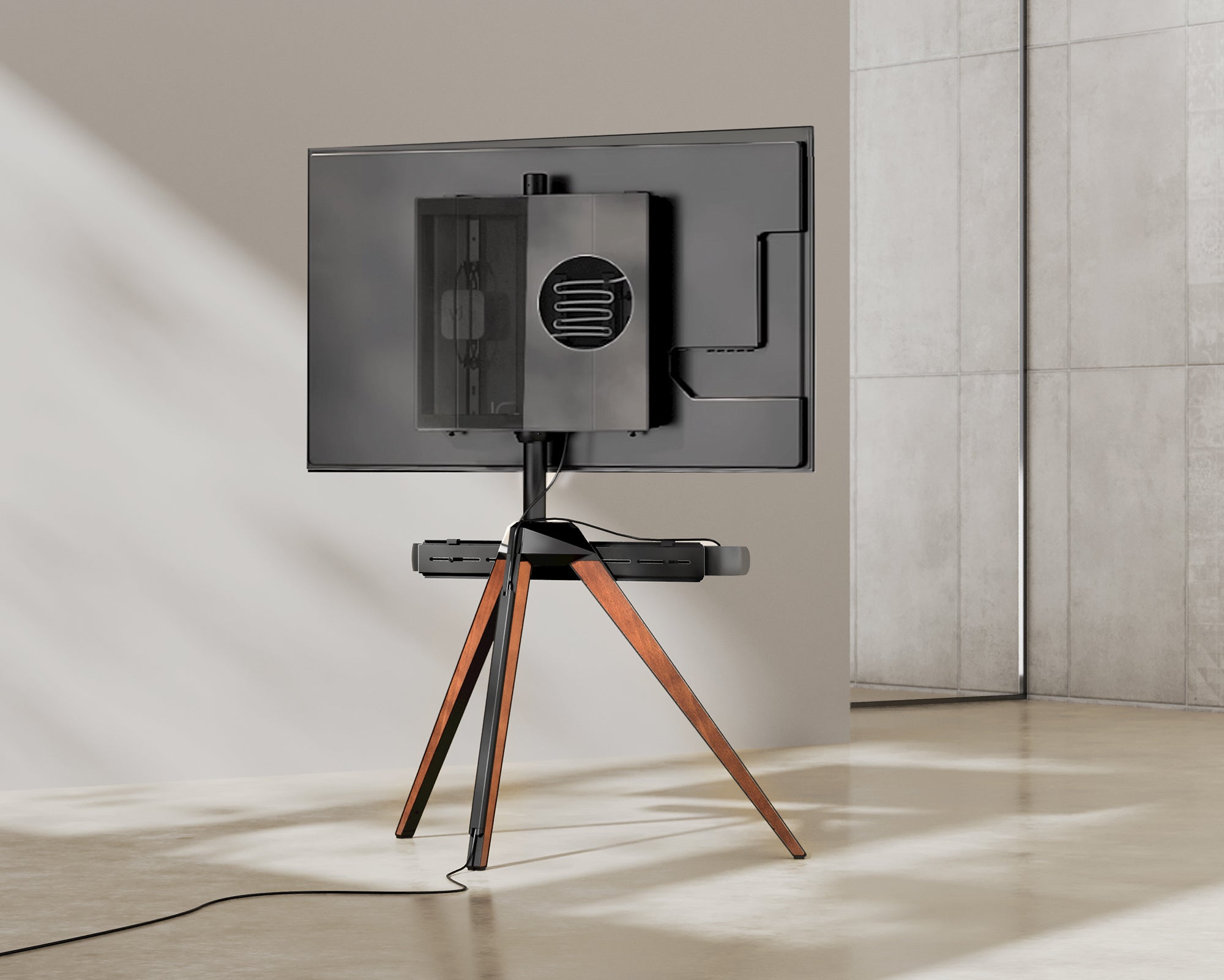 picasso FT65 tv stand with soundbar bracket