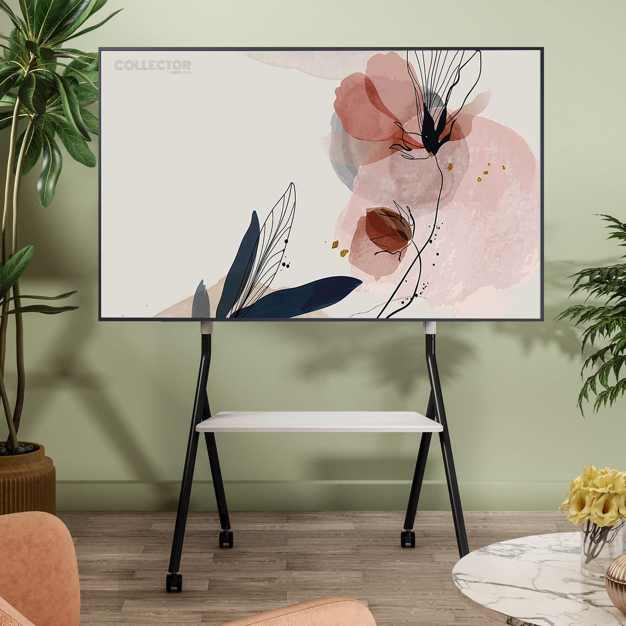 Collector TC78 Floor TV Stand Large Storage