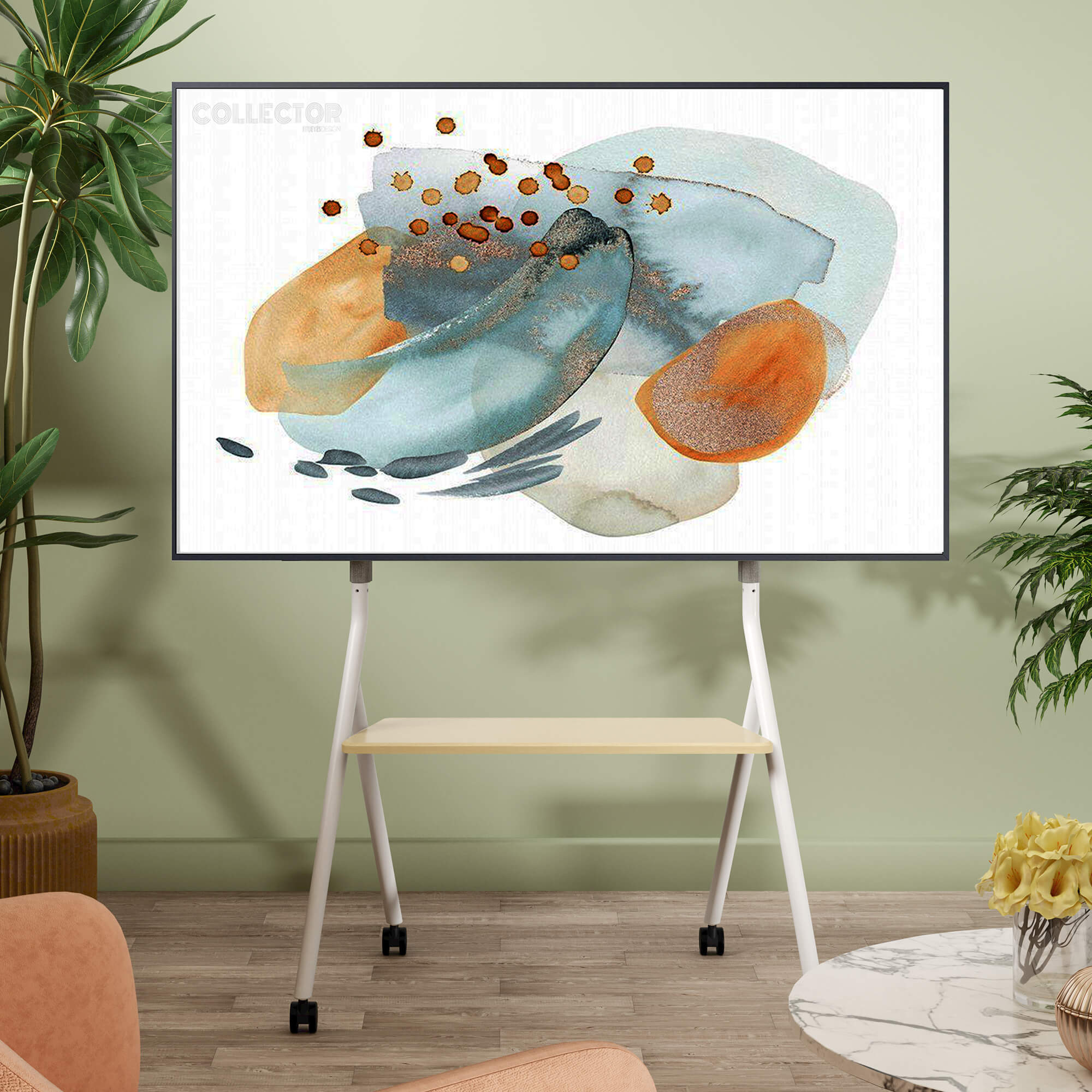 Collector TC78 Floor TV Stand Large Storage