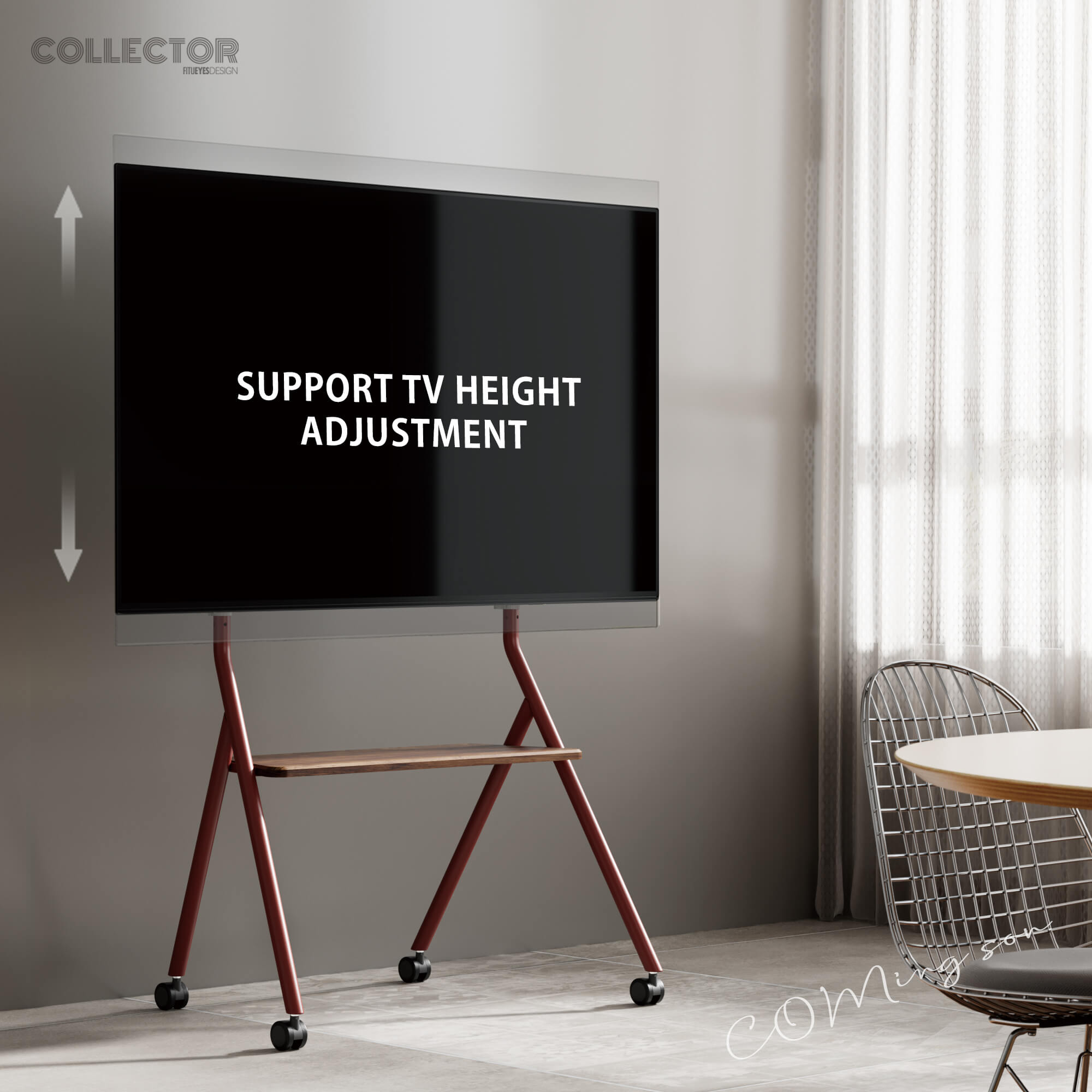 Collector TC78 Floor TV Stand Large Storage