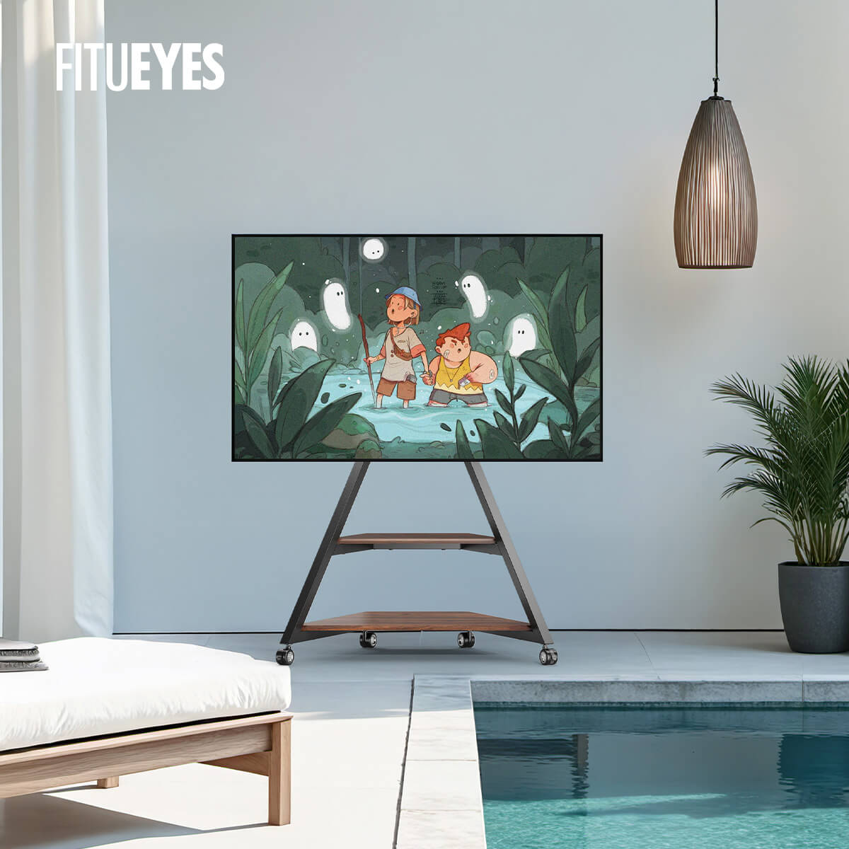 outdoor tv stand
