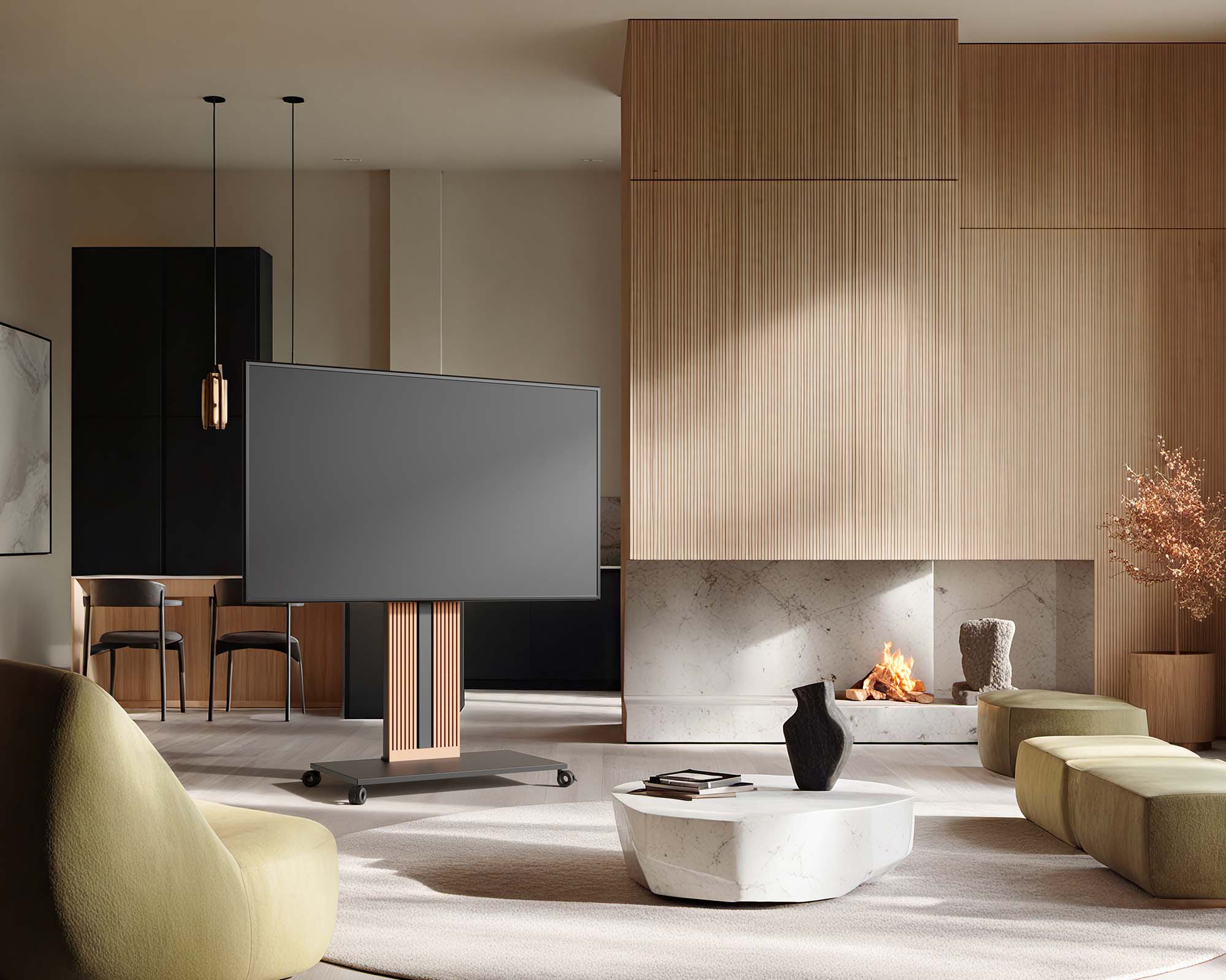 ZEN FT88 Floor TV Stand