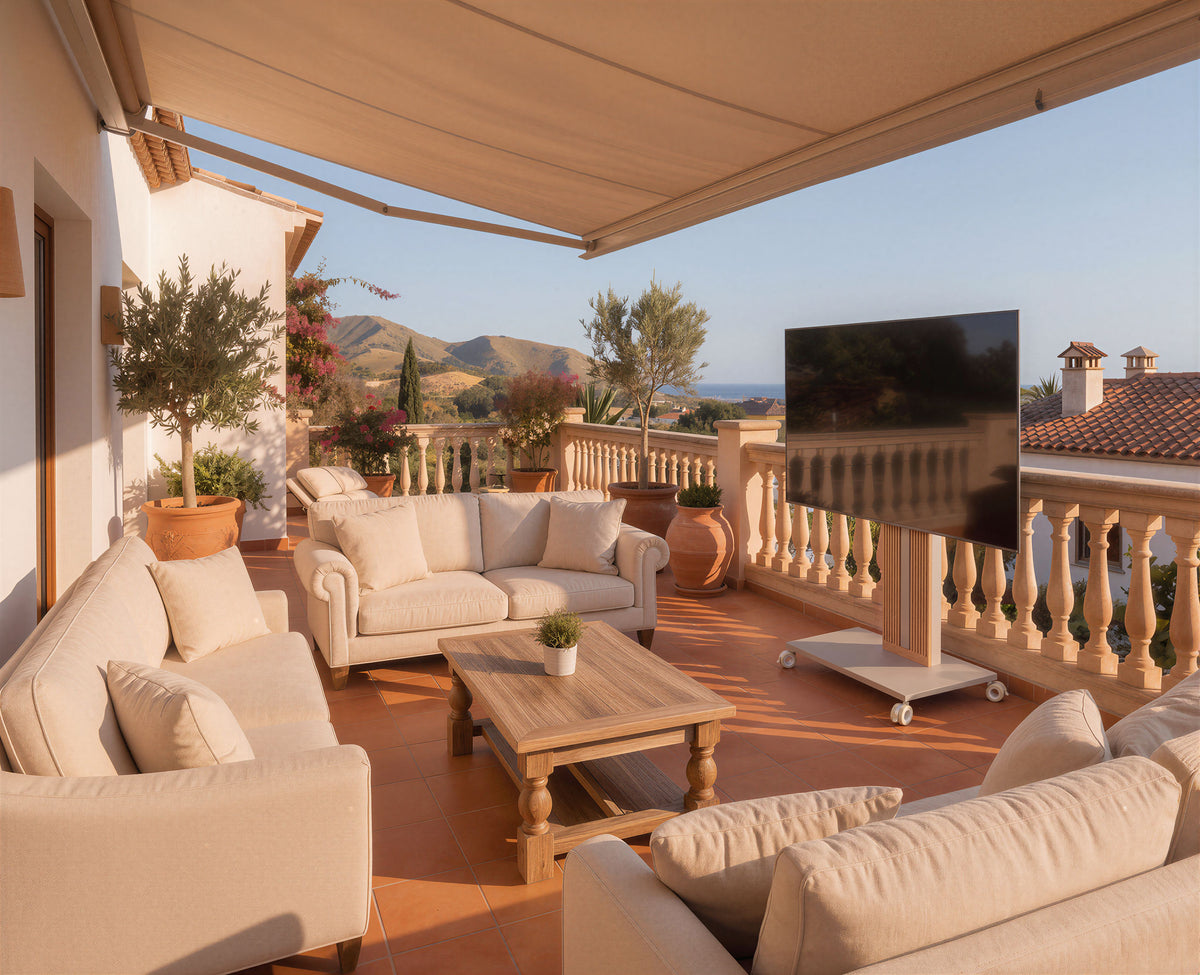 Zen Outdoor TV Stand