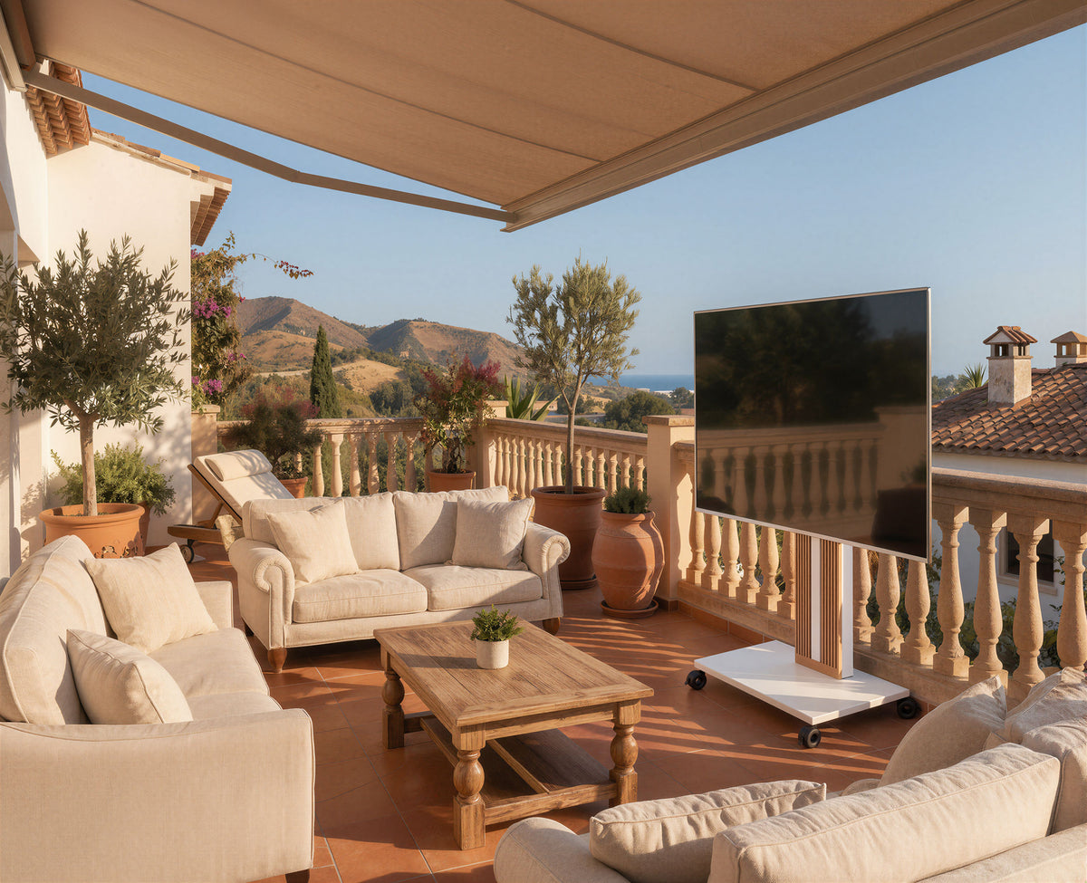 Zen Outdoor TV Stand