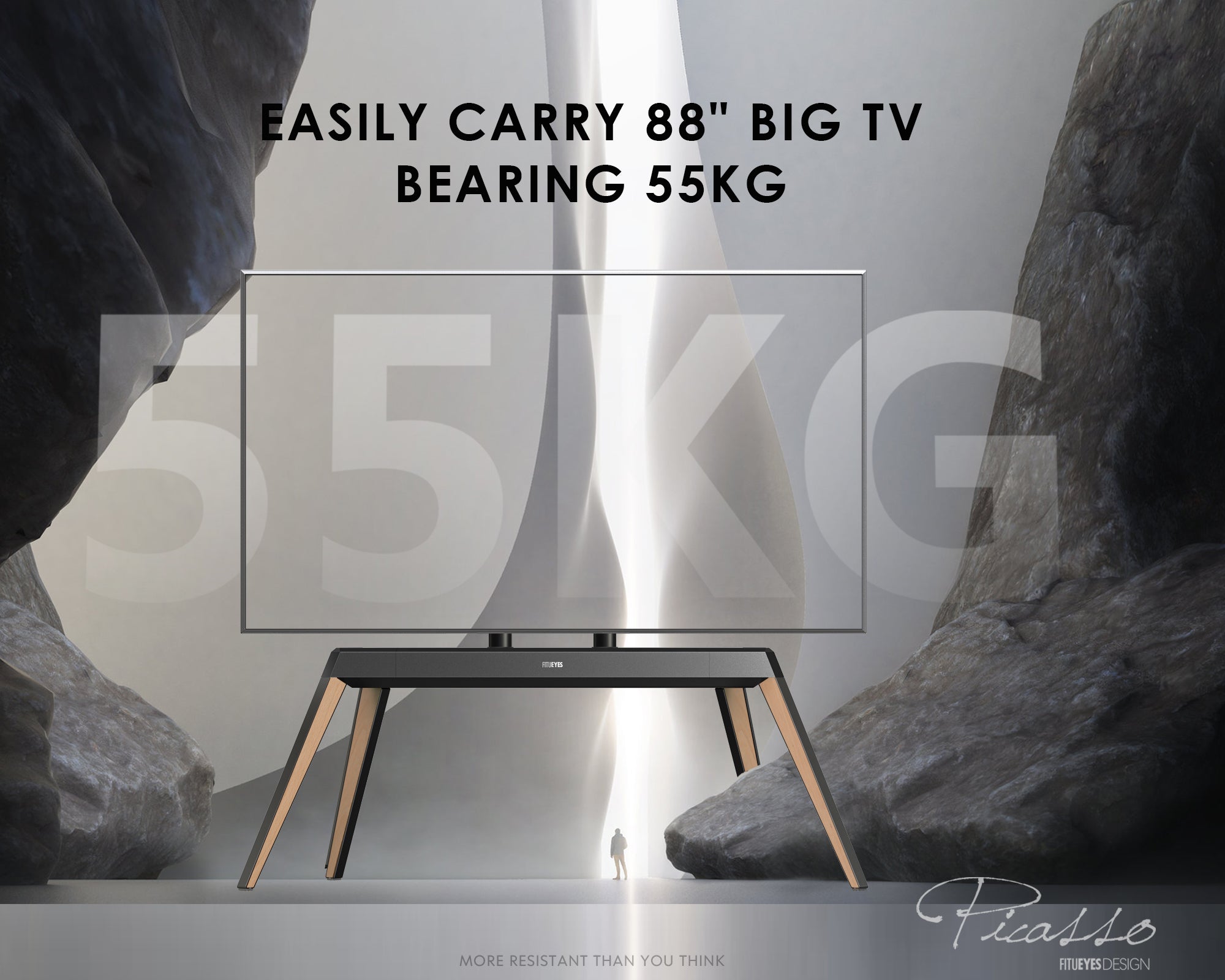 Four Legs TV Stand Weight Capacity